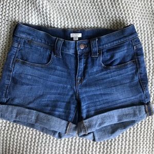 J Crew Jean Shorts